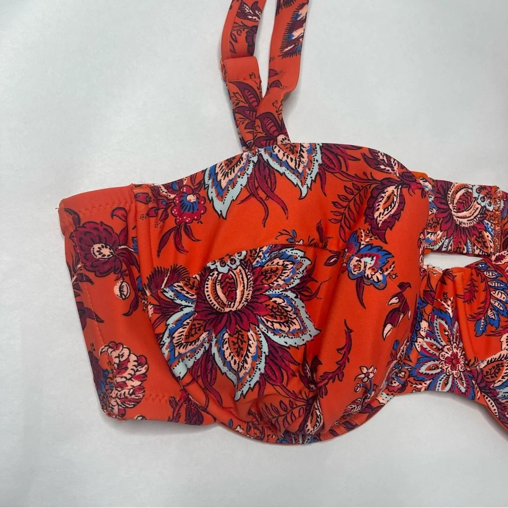 New Rhode 2 piece swimsuit bikini size 22 top‎ and 4x bottoms